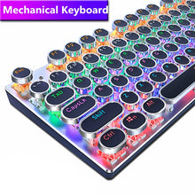 Load image into Gallery viewer, METOO-ZERO Round Keycap Gaming Mechanical Keyboard