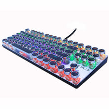 Load image into Gallery viewer, METOO-ZERO Round Keycap Gaming Mechanical Keyboard