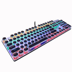 METOO-ZERO Round Keycap Gaming Mechanical Keyboard