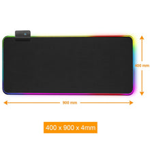 Load image into Gallery viewer, RGB Mouse Pad Gaming Mouse Pad