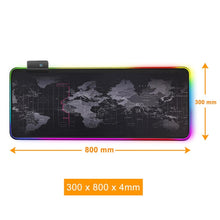 Load image into Gallery viewer, RGB Mouse Pad Gaming Mouse Pad